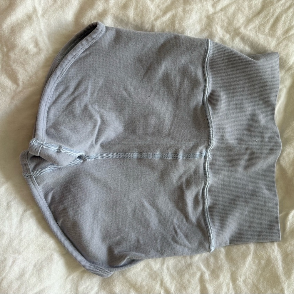 FP Movement Light Gray Ribbed shorts